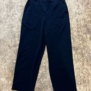 Lou & Grey Navy Wide Leg Pants